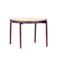 COUCHTISCH Rund Schwarz 64/64/41 cm - Schwarz, Naturmaterialien (64/64/41cm) - Nest Dream