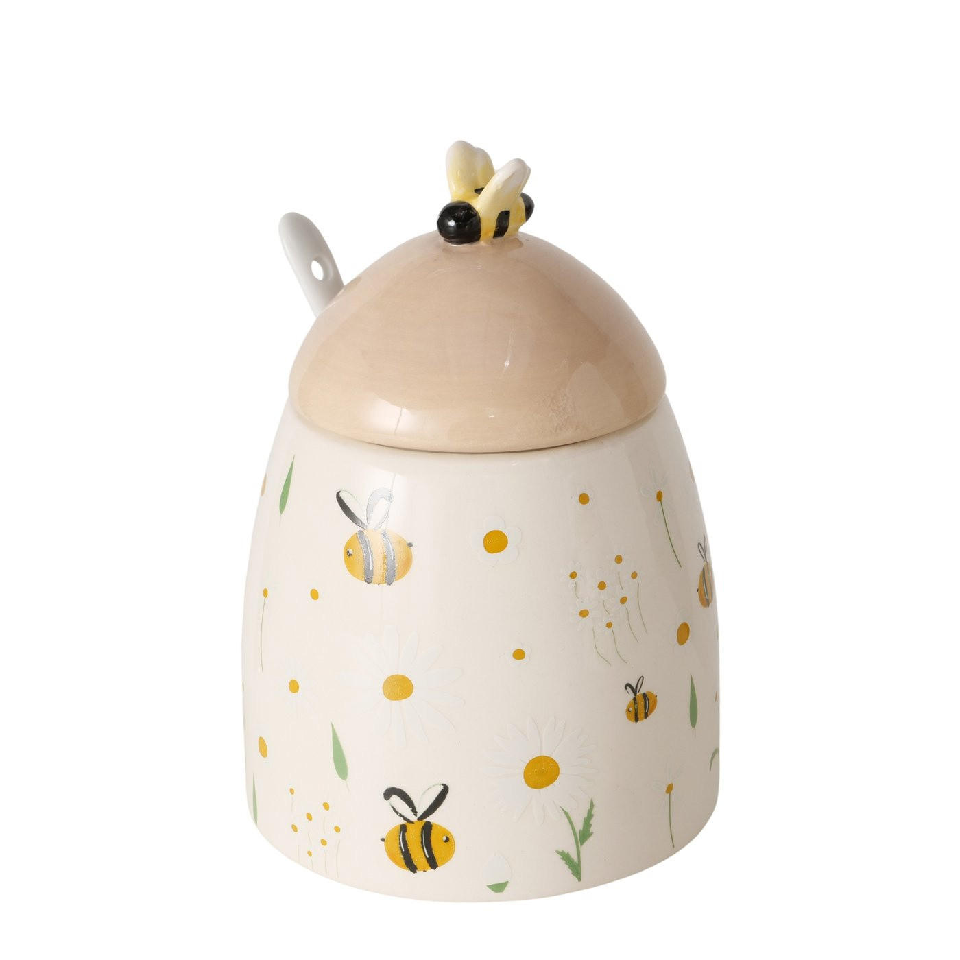 KERAMIKBEHÄLTER Honey 445 ml - Multicolor, Keramik (10.5/14/10.5cm) - Boltze Home
