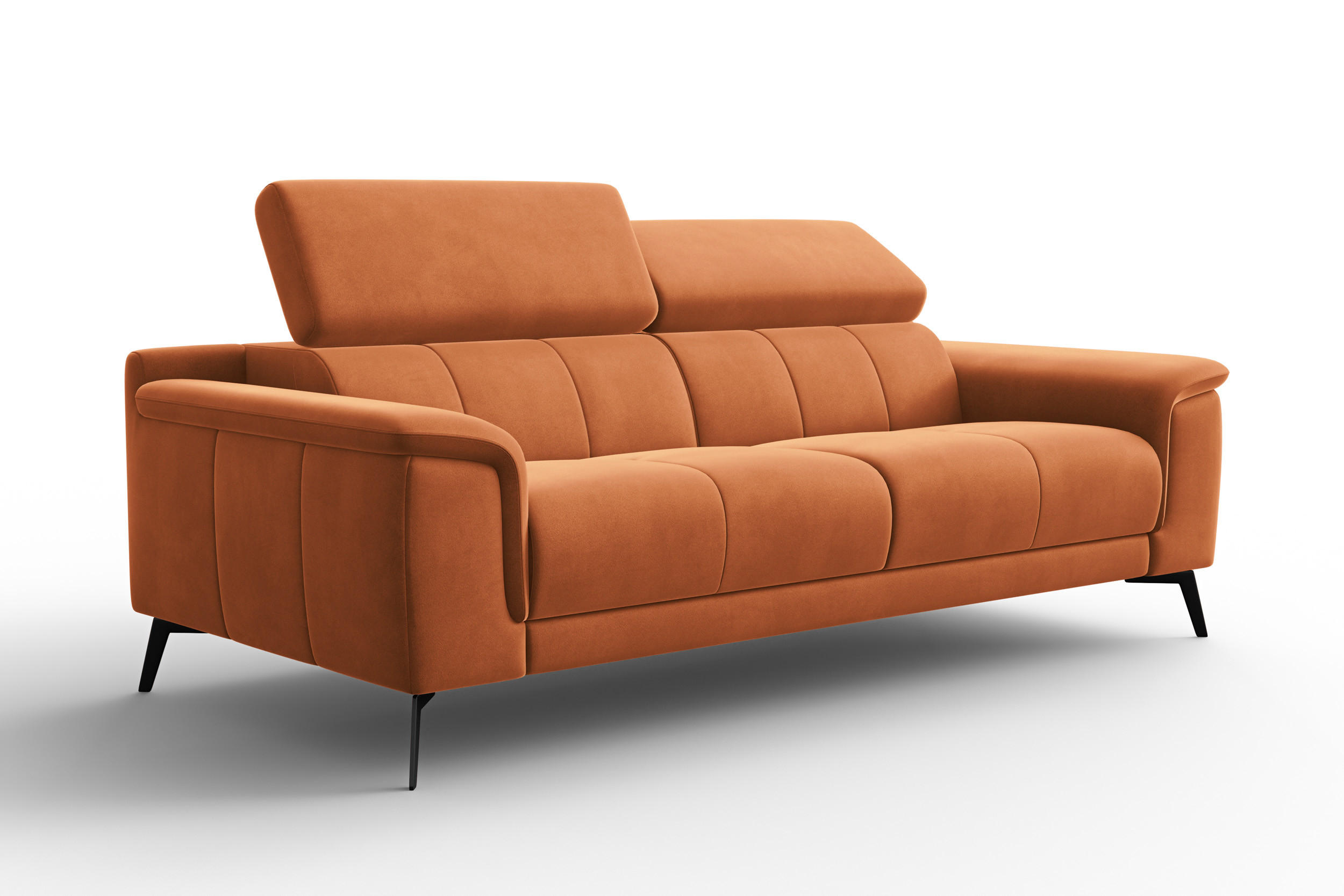 Courtois Laville Sofa Orange 212x82x103 cm