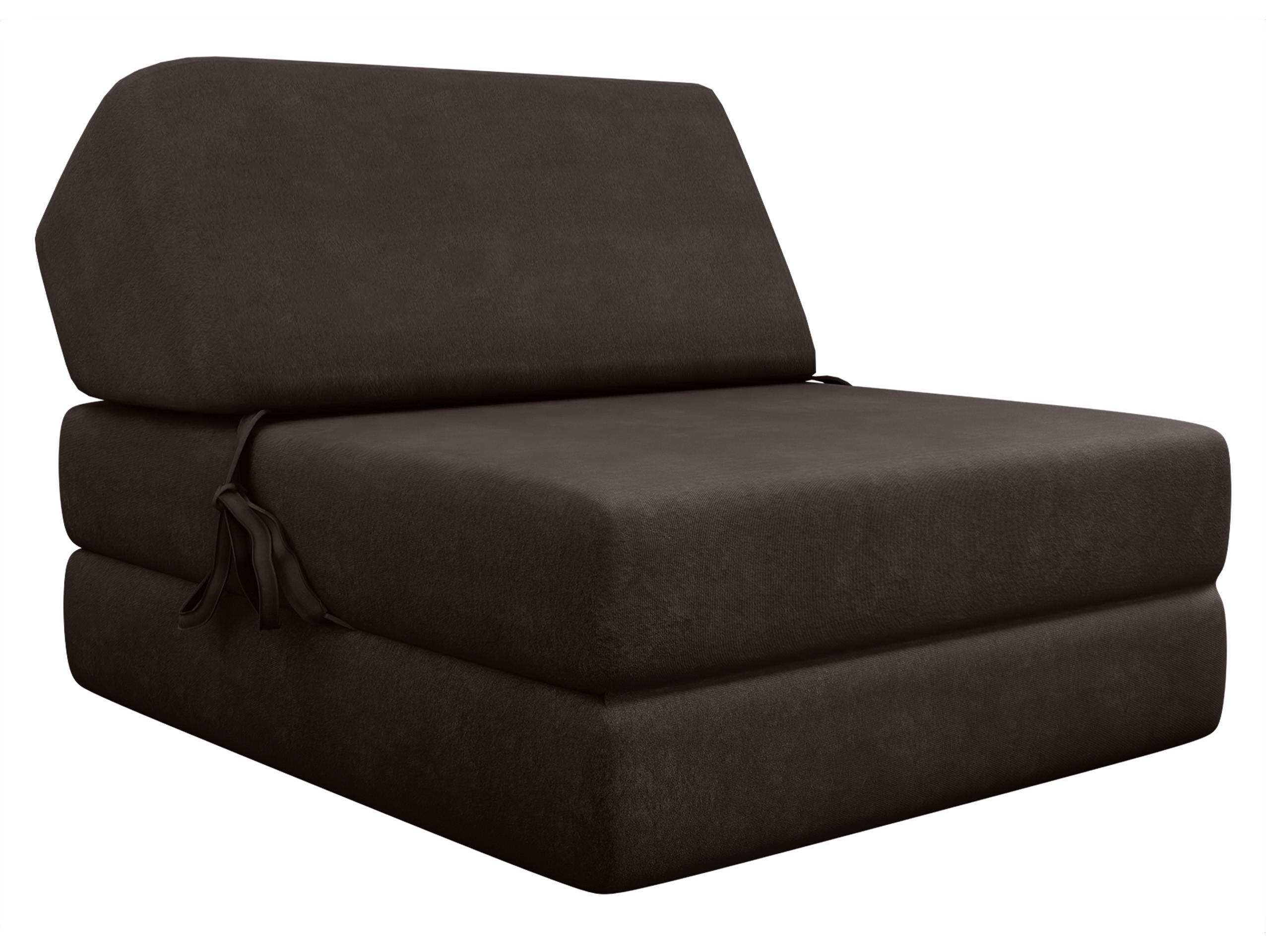KLAPPSOFA Kevin - Braun, Textil (73/58/90cm) - MIRJAN24