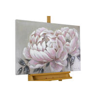 ACRYLBILD HANDGEMALT 90/60 cm - Pink, Holz/Textil (90/60cm) - KUNSTLOFT