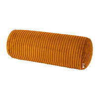 NACKENROLLENHÜLLE HYggelig No.2 Block Cord-Samt kurkuma-gelb 40/15 cm - Currygelb, Textil (15/40cm) - beties Heimtextil