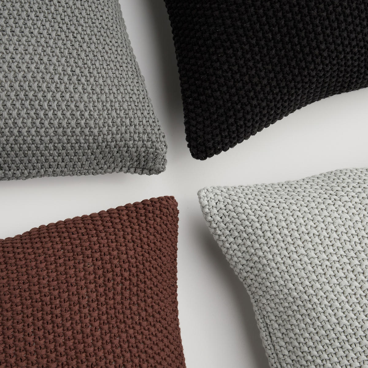 KISSENBEZUG Lenora - Grau, Textil (45/45cm) - home&you