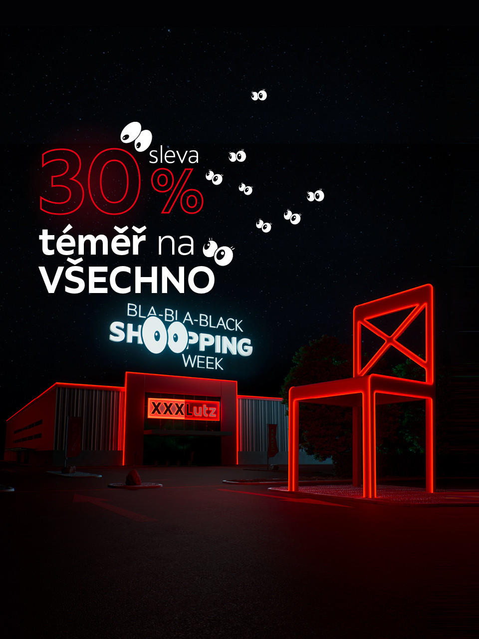 Black Friday nábytek a doplňky v XXXLutz