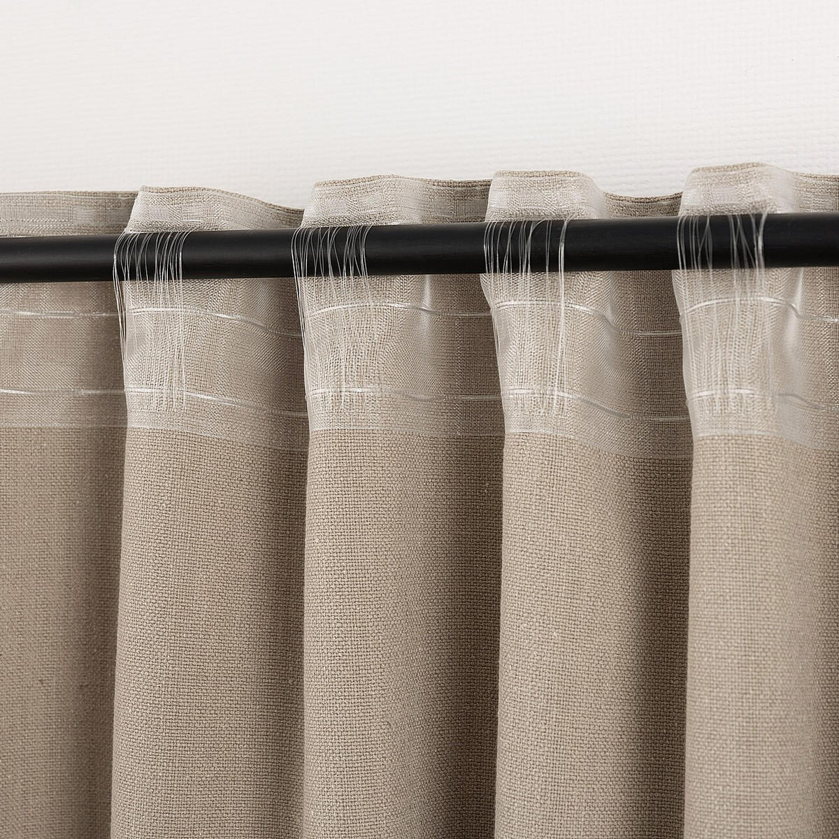 FERTIGVORHANG 140x280cm beige - Beige, Textil (140/280cm) - Dekoria