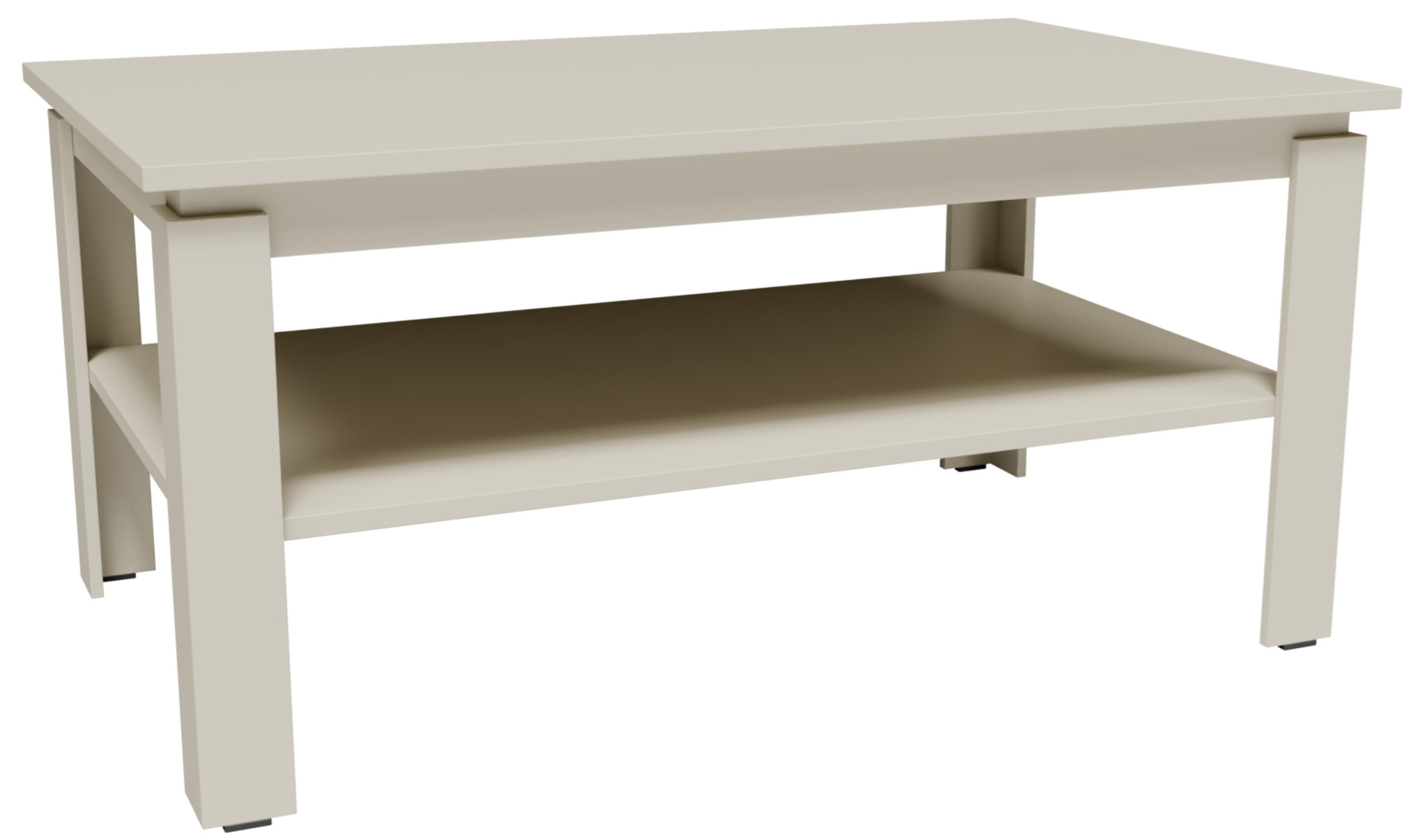 COUCHTISH CR3-STERN-90 Kaschmir 90/55/43 cm - Kaschmir, Holzwerkstoff (55/90/43cm)
