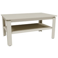 COUCHTISH CR3-STERN-90 Kaschmir 90/55/43 cm - Kaschmir, Holzwerkstoff (55/90/43cm)