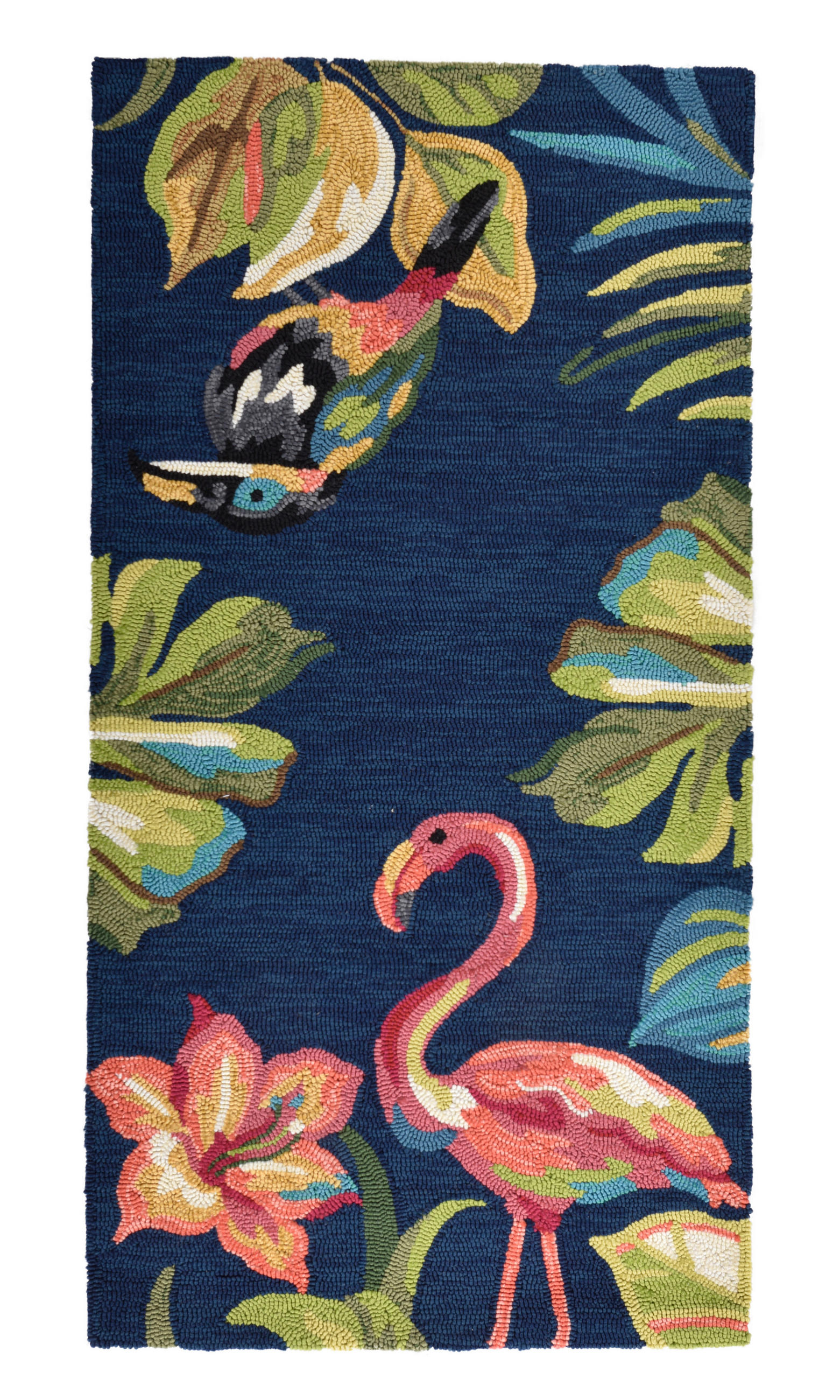 OUTDOORTEPPICH Rosetta 100x200 cm - Anthrazit, Textil (100/200cm) - Gino Falcone