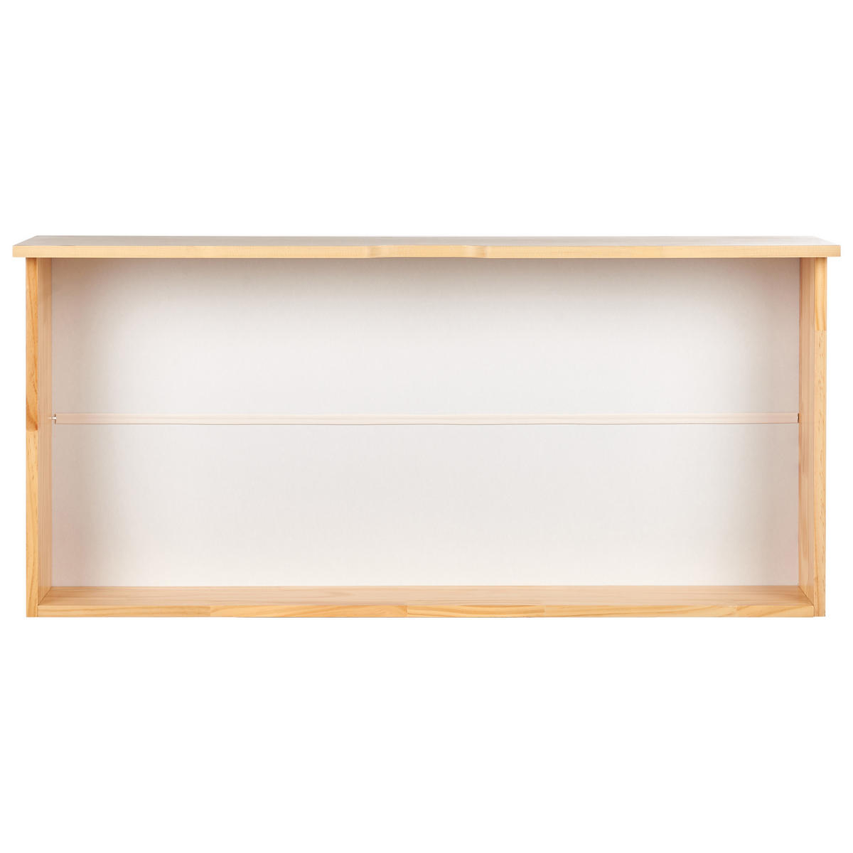 BETTSCHUBLADE 2er set Heller Holzfarbton Olendon - Hellbraun, Holz - Beliani