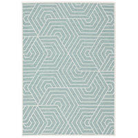 IN & OUTDOOR TEPPICH FLACHGEWEBE OTTAWA TREND - Mintgrün, Textil (80/150cm) - Pergamon