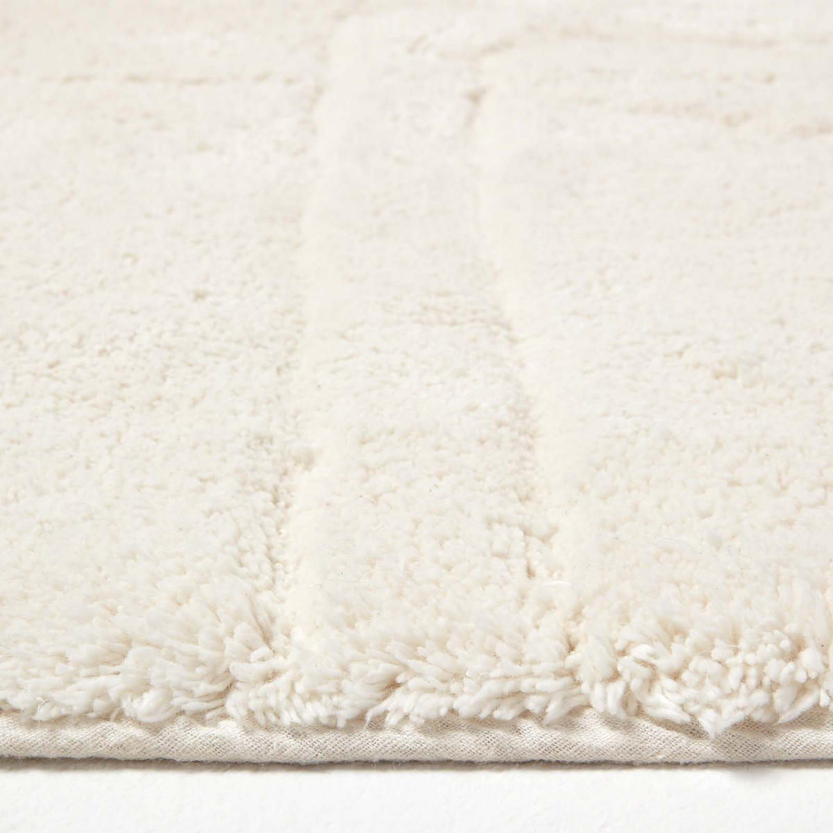 HOCHFLOR-TEPPICH Union Jack 90/150 cm - Creme, Textil (90/150cm) - Homescapes