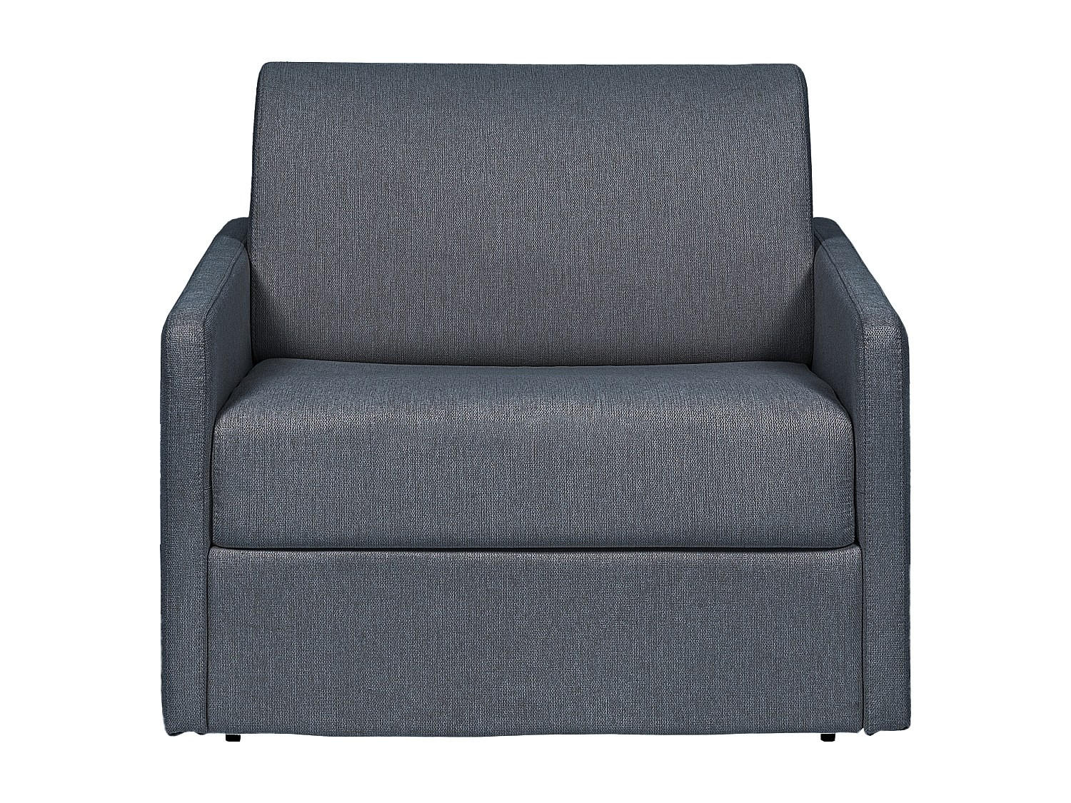 SCHLAFSESSEL - 1 Person - stoff - grau Calife - Grau, Textil (104/85/95cm) - Vente-Unique