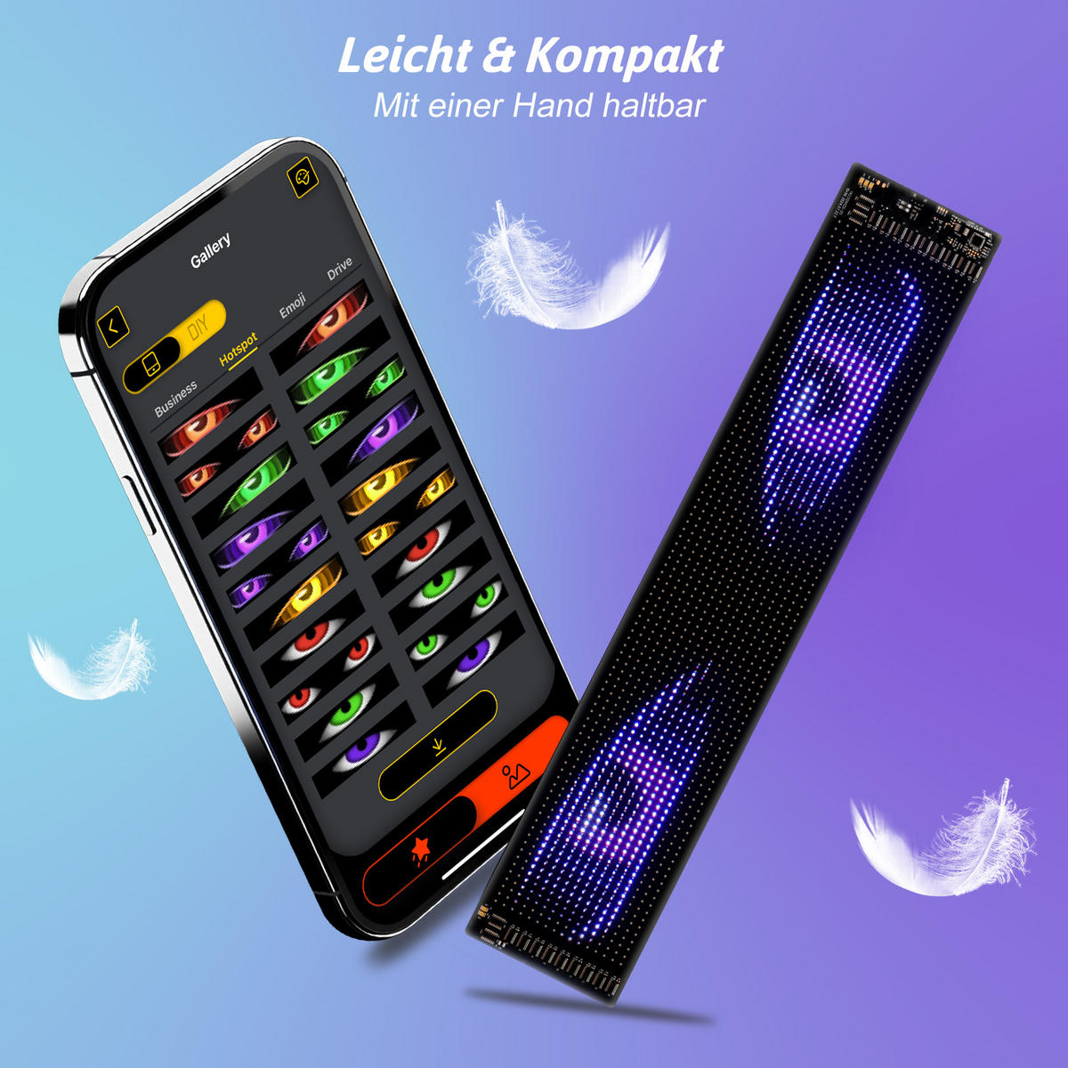 BILDSCHIRMLEUCHTE SC111B Flexible - Schwarz, Kunststoff (34.8/10.2/1cm) - LOVHAUS