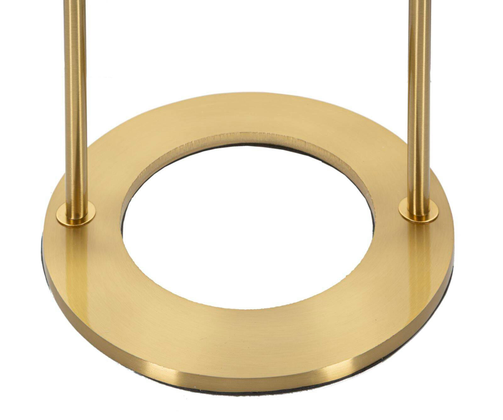 TISCHLEUCHTE Glamy Arc 50 cm - Goldfarben, Metall (21/21/50cm) - Mauro Ferretti