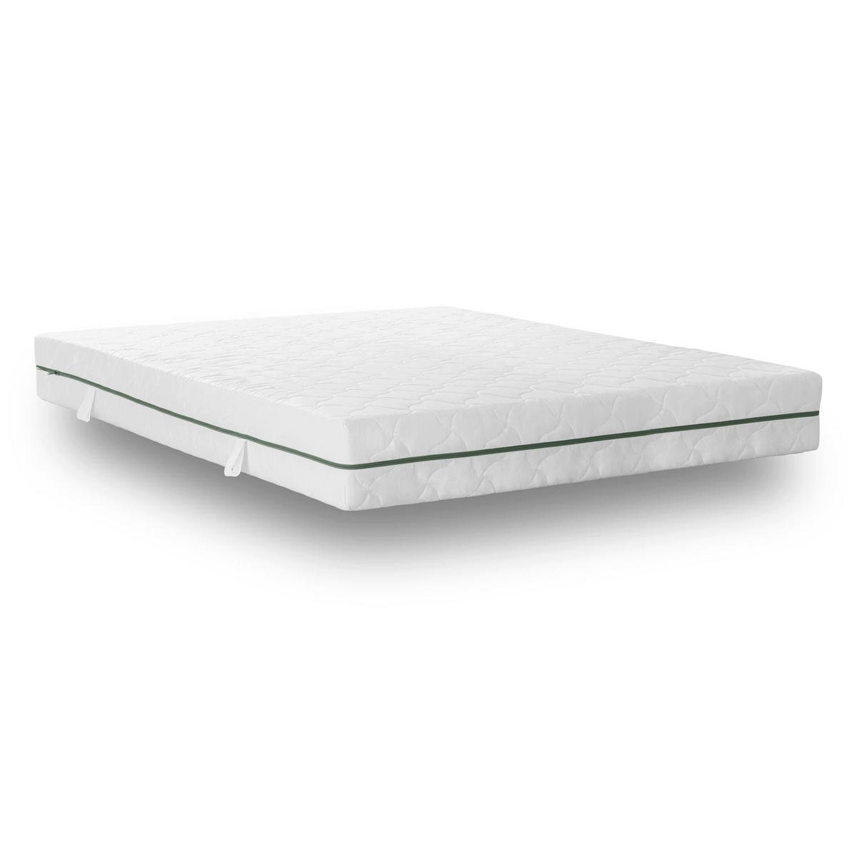 FEDERKERNMATRATZE Smart 160x200 cm - Weiß, Textil (160/200cm) - Sleezzz