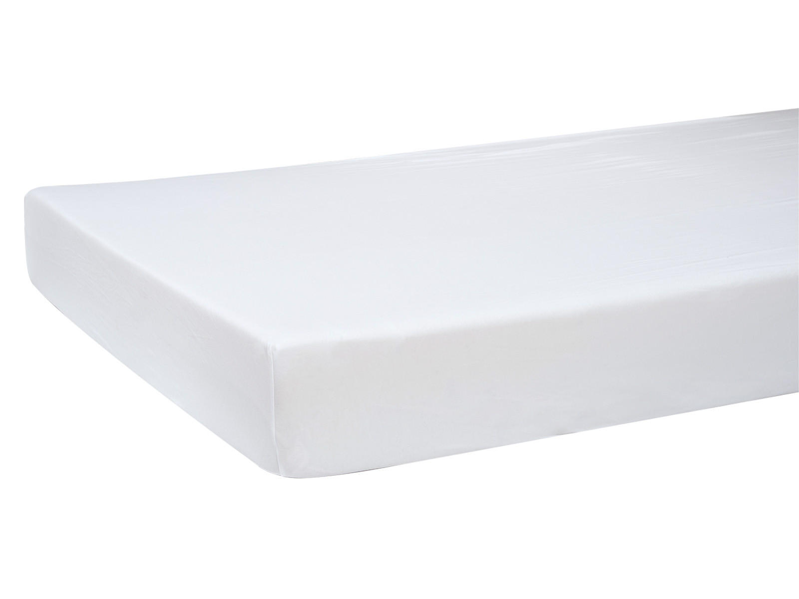 KINDER-SPANNBETTLAKEN BasicSoft Baumwoll-Jersey mit Elasthan pur-weiß 70/140 cm - Weiß, Textil (70/140cm) - beties Heimtextil