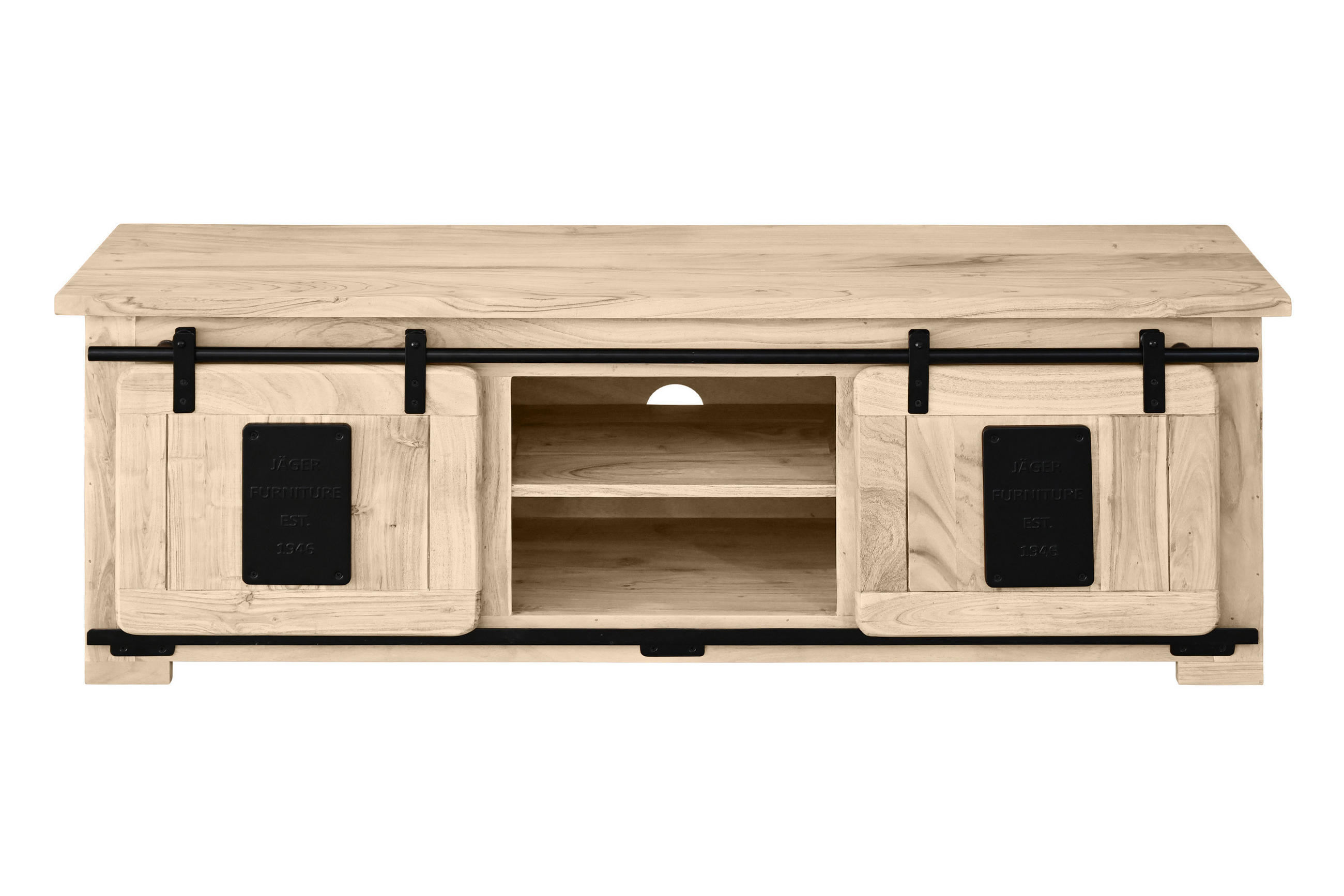 LOWBOARD LIBRO - Beige, Holz (145/50/45cm) - SAM