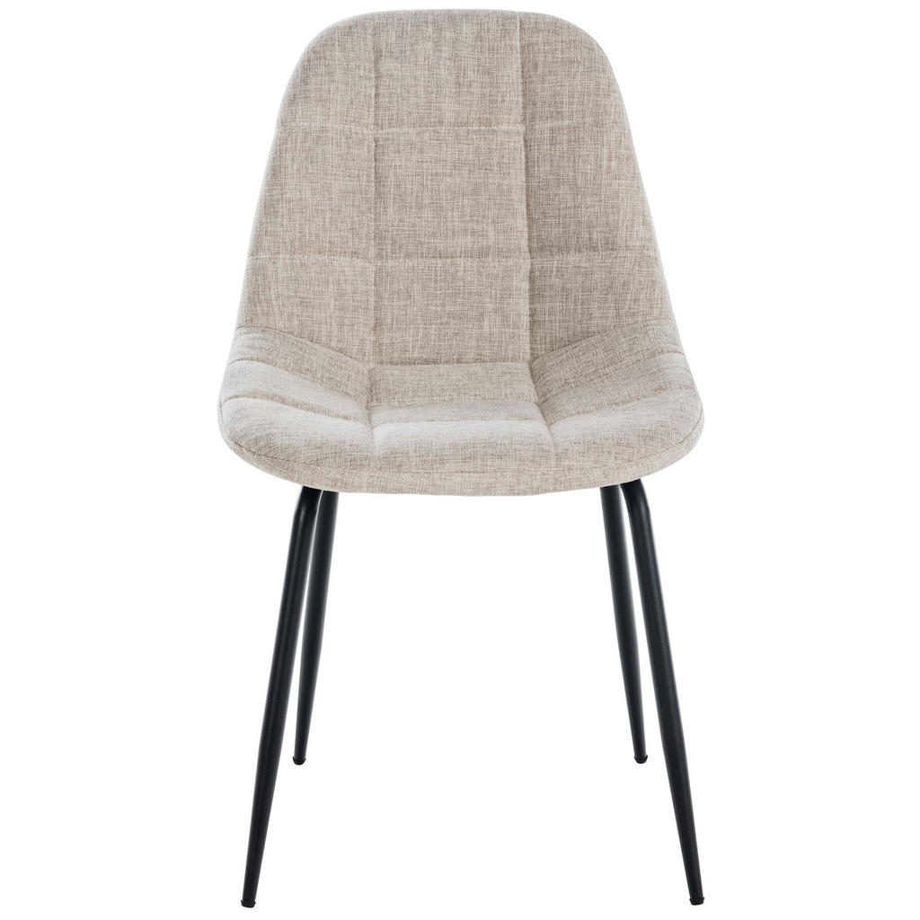 Thumbnail - CLP Stuhl, Creme, Textil, 46x82x52 cm, Esszimmer, Stühle, Esszimmerstühle, Vierfußstühle