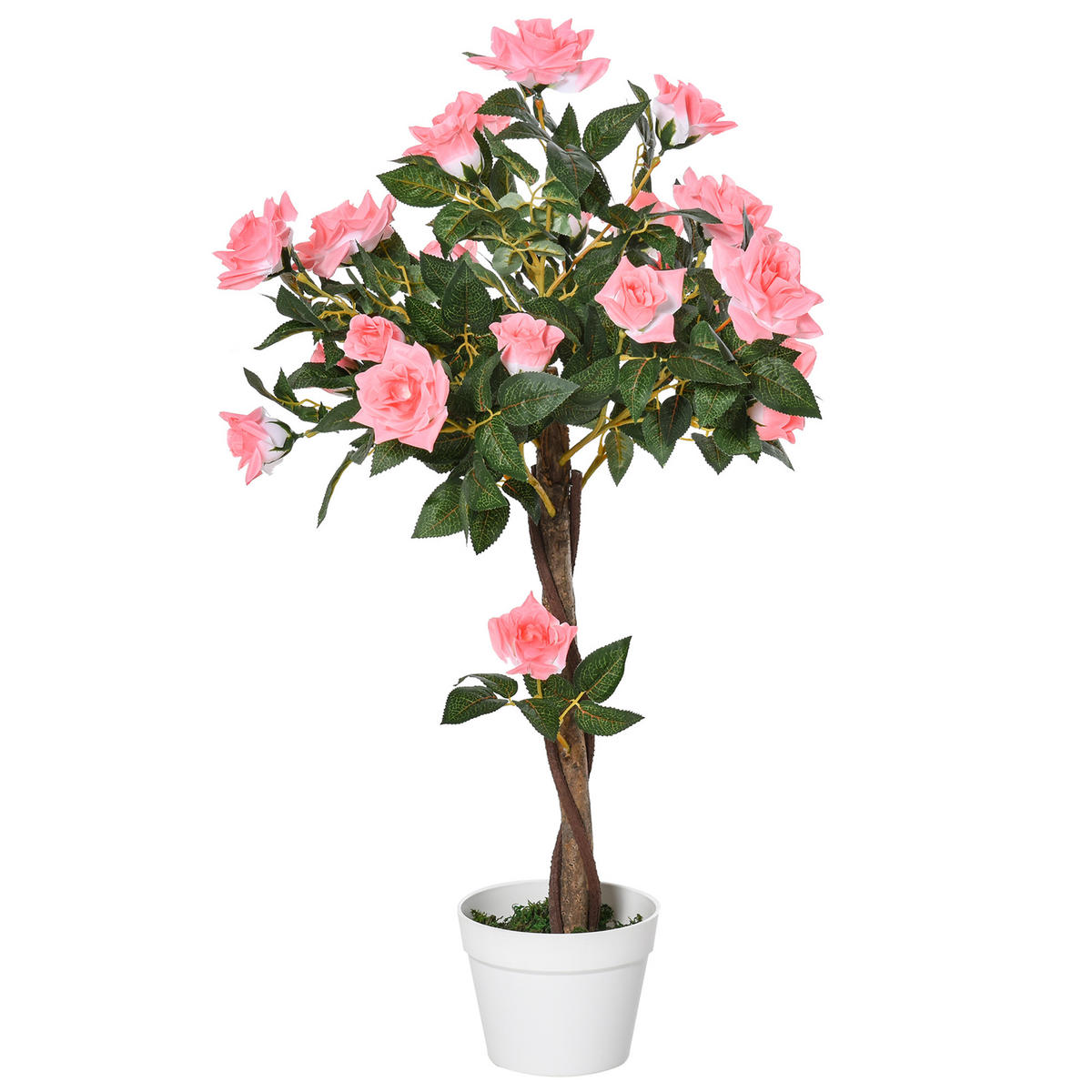 KAMELIENBAUM DE-08640 im Zementtopf - Pink, Kunststoff (90cm) - ComfortXL
