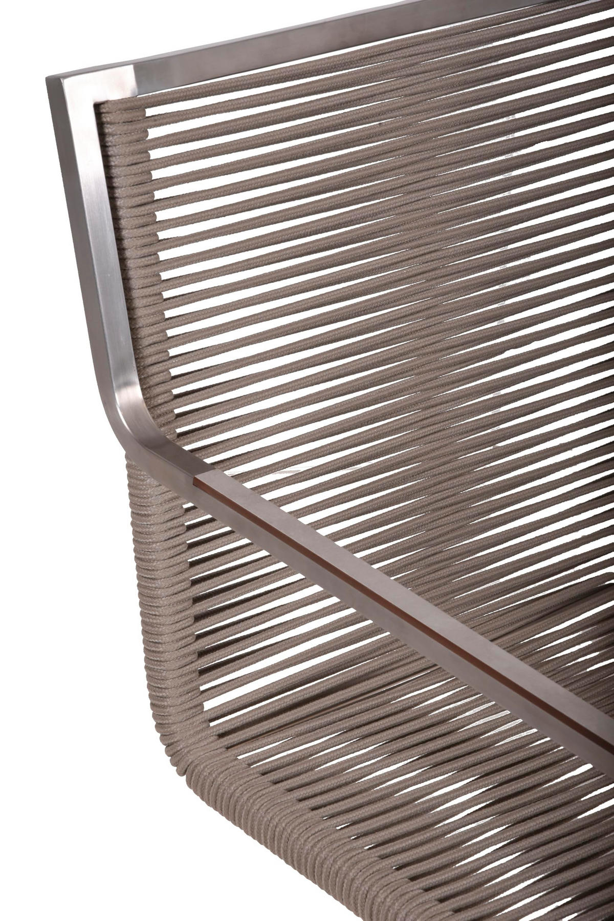 GARTENSTUHL 4er Set Dorte Freischwinger - Grau, Kunststoff (57/87/56cm) - DELUKE