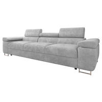 SOFA Torezio 3 - Greige, Holz/Textil (263/90/102cm) - MIRJAN24
