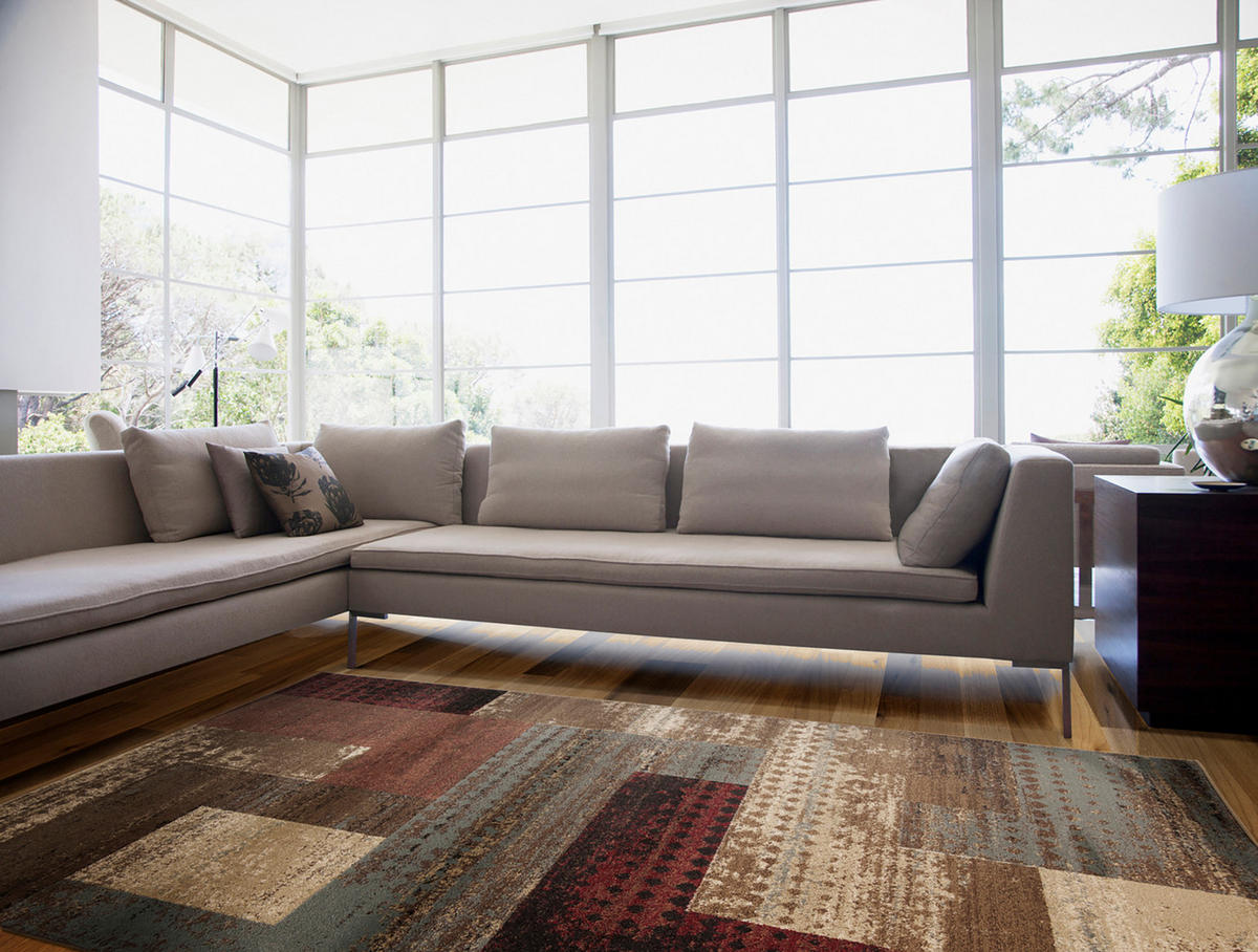 KURZFLORTEPPICH 160/230 cm Dunkelrot - Rot, Textil (160/230cm) - LIVABLISS