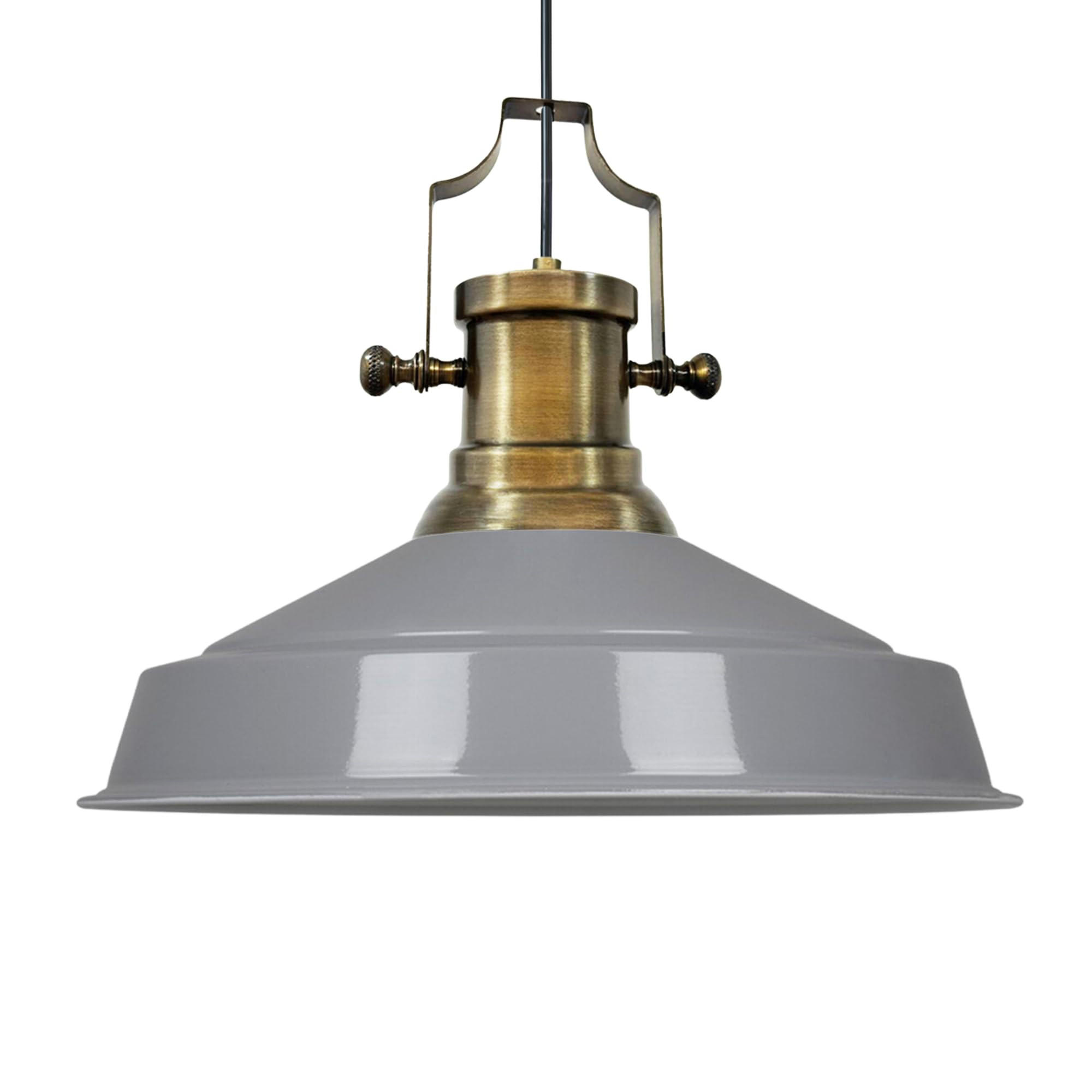 HÄNGELAMPE Asletl Industrial 40/36 cm - Grau, Metall (36/40/36cm) - Bamyum