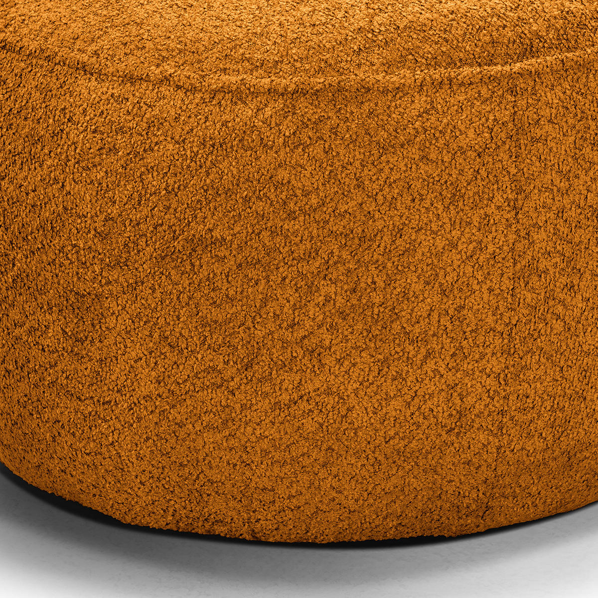 POLSTERHOCKER - Gelb/Schwarz, Kunststoff/Textil (59/45/59cm) - home24