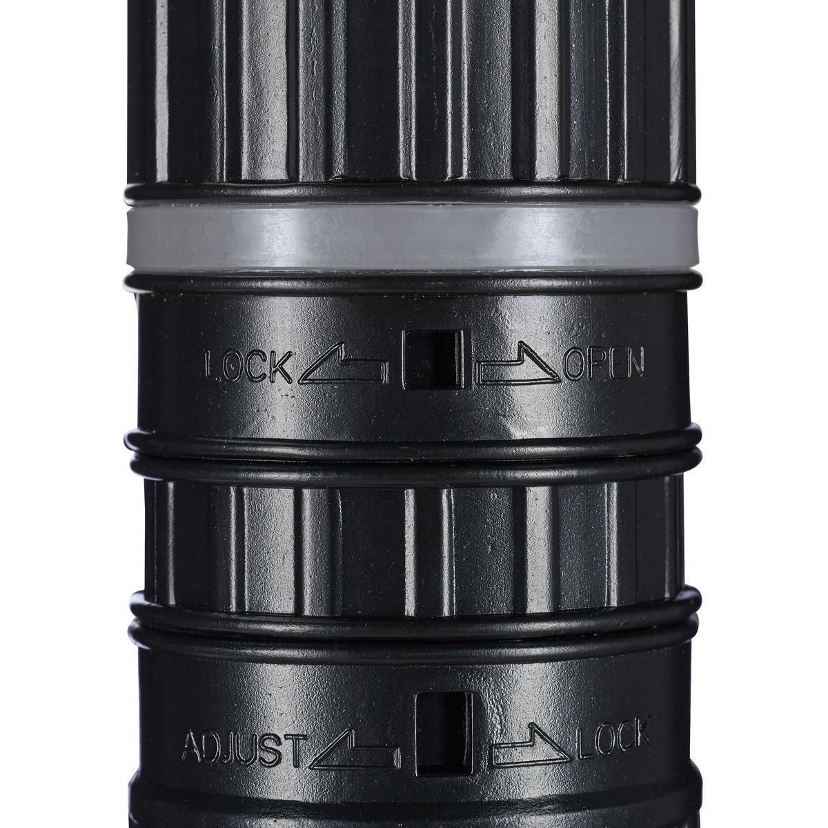 POSTERROLLE - Schwarz, Kunststoff (8/107/8cm) - Relaxdays