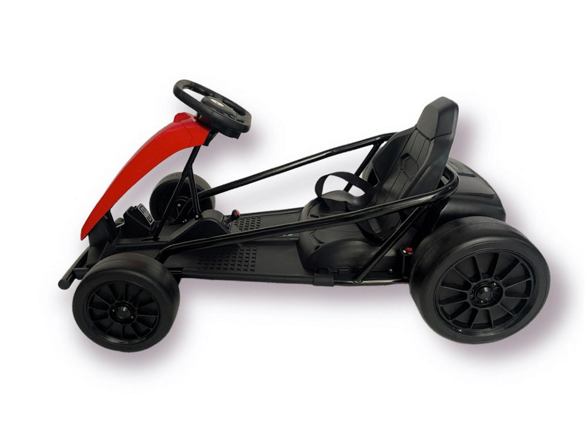 KINDER ELEKTROQUAD Go-Kart rot - Rot, Kunststoff (110/77/54cm) - TPFLiving