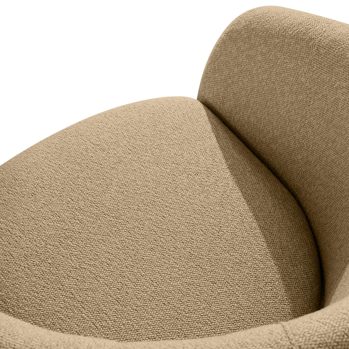 GARTENSESSEL SOLIS - Beige, Textil/Metall (69/76/66cm) - KONSIMO®