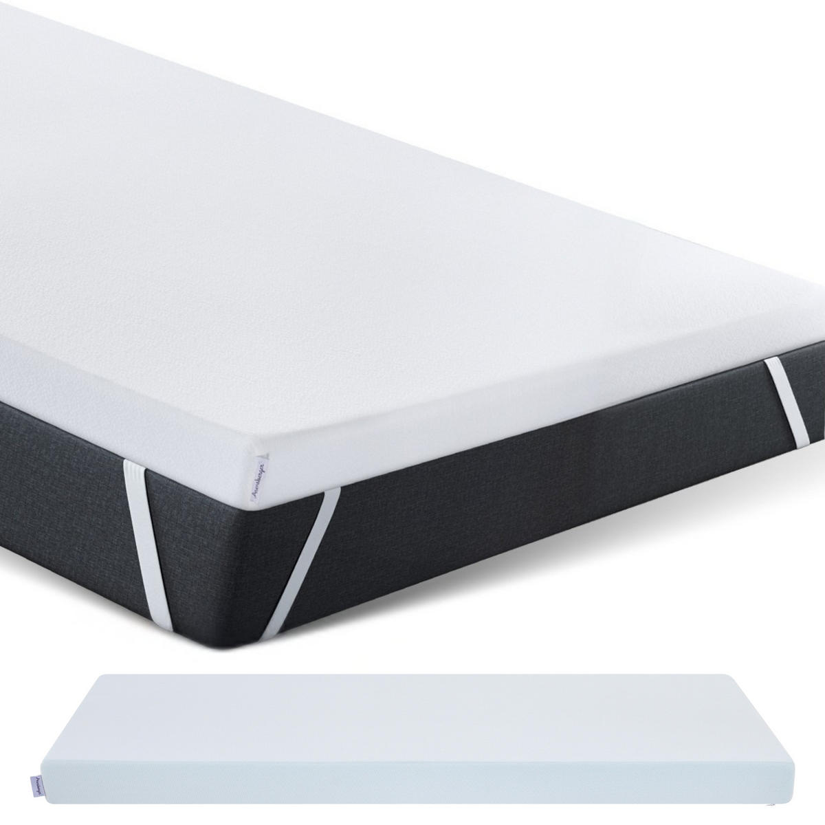 Topper Premium, 120x200cm - Weiß, Textil (120/200cm) - Arensberger