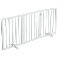SCHUTZGITTER 3-Paneele Faltbar Freistehend MDF Weiß - Weiß, Holzwerkstoff (139/1.8cm) - Livingandhome