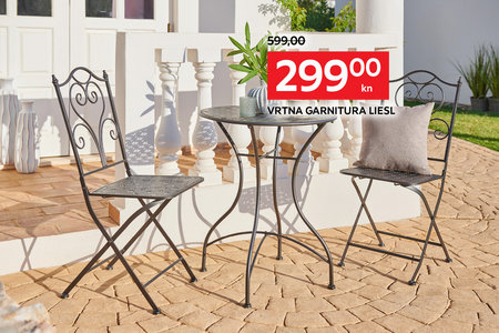 vrtna garnitura metal