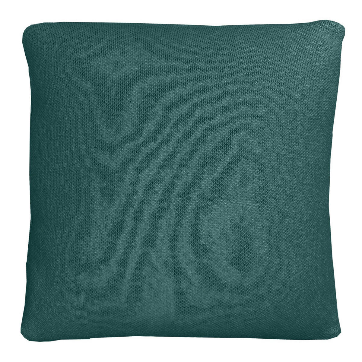 DEKOKISSEN Flora gestrickt grün 50x50 - Grün, Textil (50/50/12cm) - Malagoon