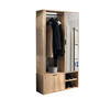 GARDEROBE Milano - Eiche Artisan, Holzwerkstoff (100/189/33cm) - Meblini