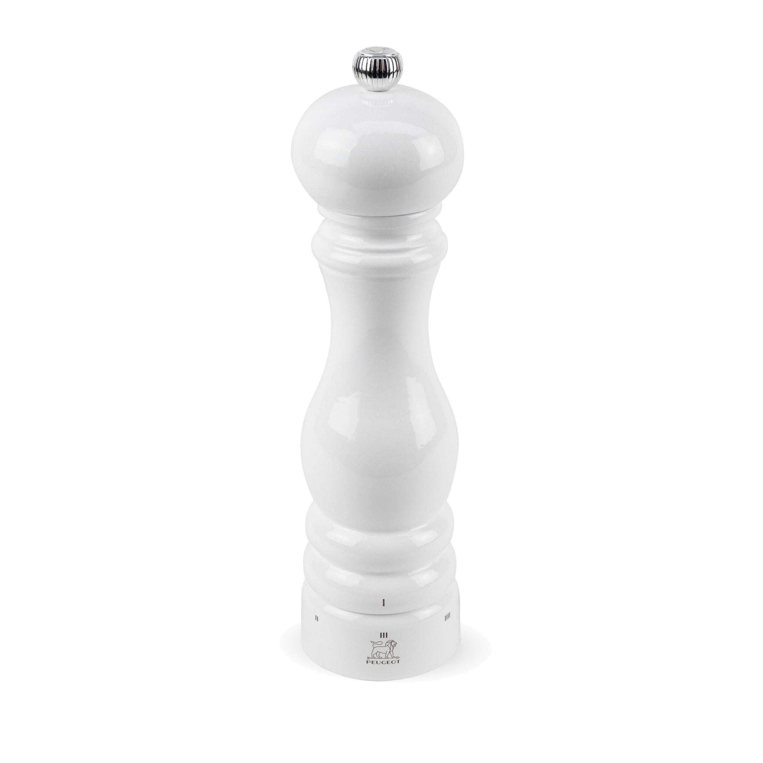 PFEFFERMÜHLE Paris uSelect 22cm Buchenholz Weiß Stahlmahlwerk - Weiß, Holz (5.9/22/5.9cm) - PEUGEOT