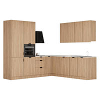 WINKELKÜCHE 265 x 225 cm - Sorento KS15-M265 - in Sonoma Eiche - Sonoma Eiche, Holz (490/247/52cm)