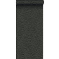 TAPETE 3D-Muster 50 x 900 cm - Schwarz, Papier (50/900cm) - Origin Wallcoverings