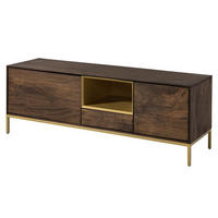 TV-BOARD Mango 160x45x55 braun geölt CHICAGO #101 - Braun, Holz (160/55/45cm) - Massivmoebel24
