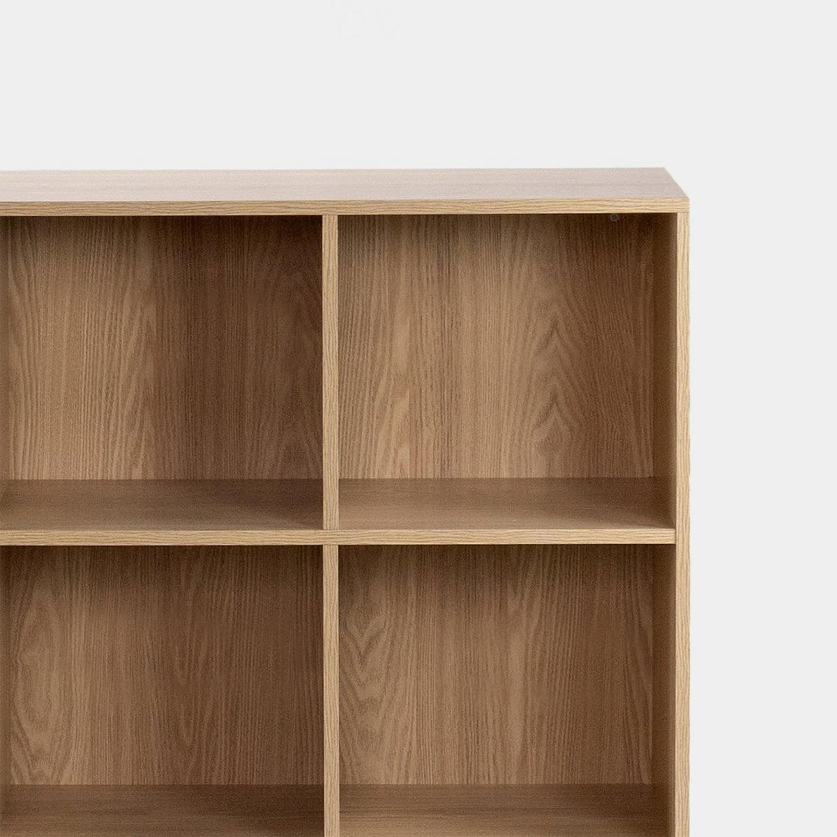 BÜCHERREGAL Remi Natürlich 110 cm x 85 cm - Naturfarben, Holzwerkstoff (110/85/35cm) - Klast Home