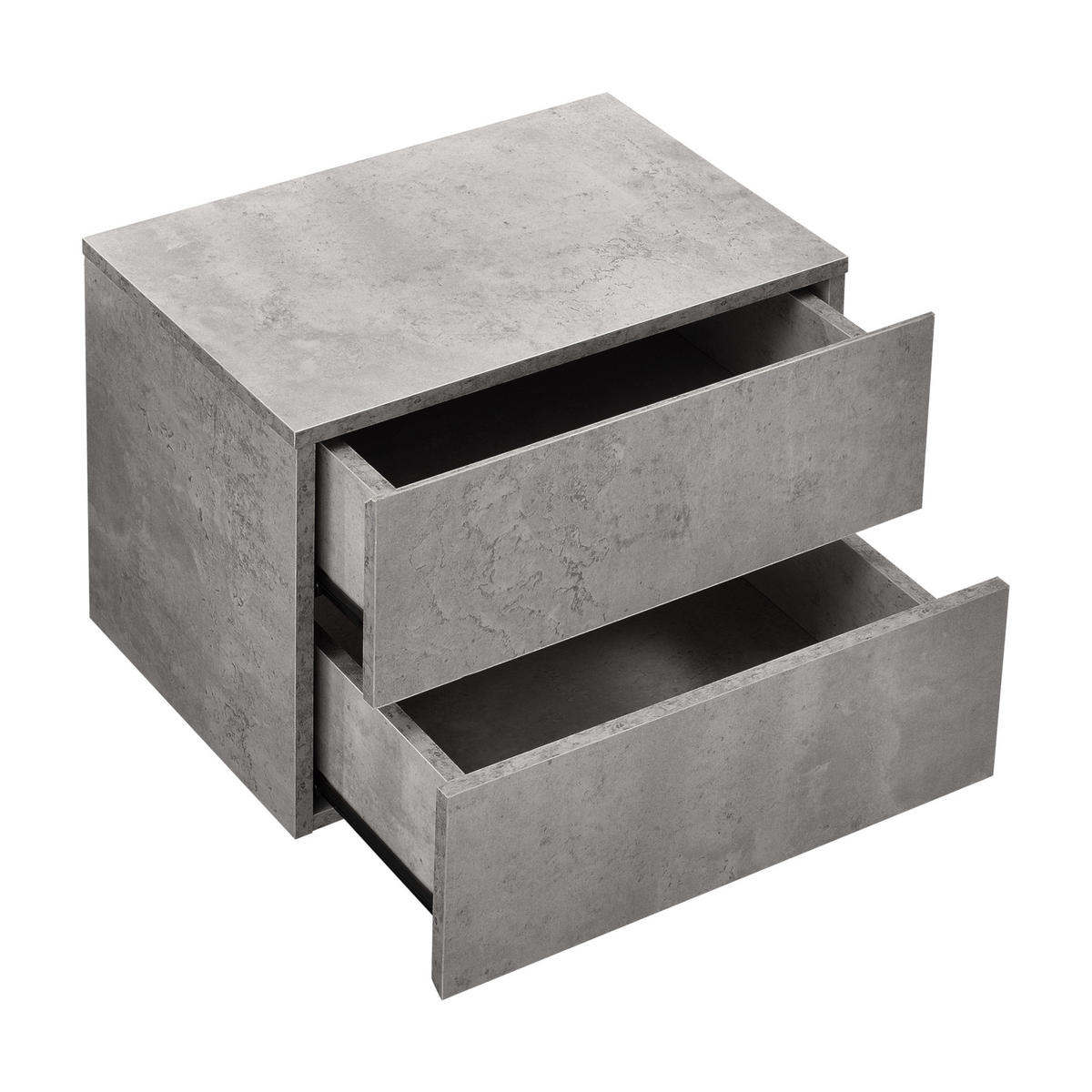 WANDREGAL Ampfing - Grau, Holzwerkstoff (40/30/29cm) - [en.casa]