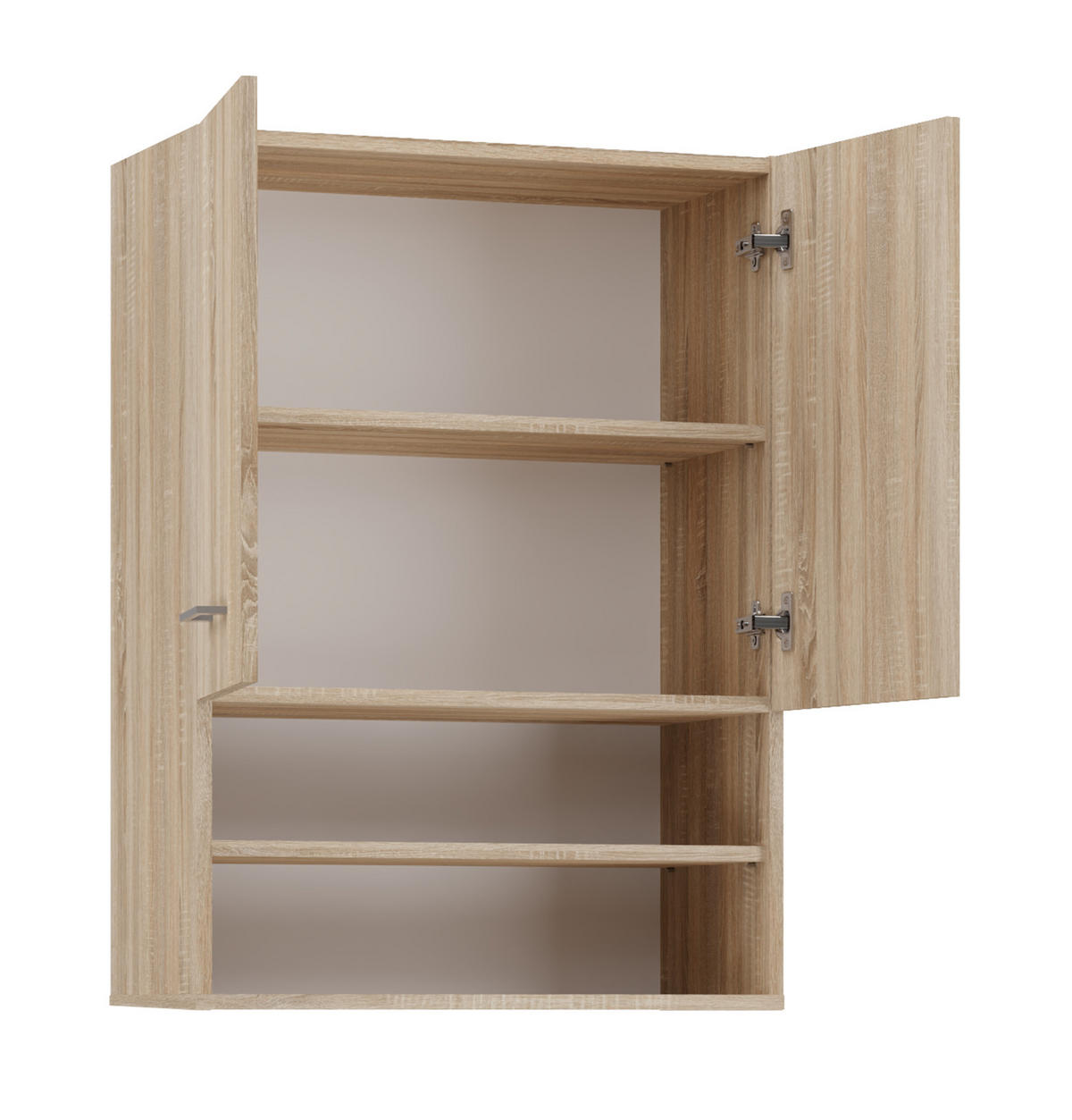 BADEZIMMER-HÄNGESCHRANK POLA MINI DK - EICHE SONOMA - Sonoma Eiche, Holzwerkstoff (64/90/30cm) - CDF