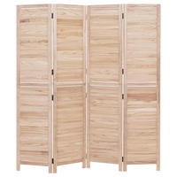 PARAVENT C30B Beige - Beige, Holz (161/180/2cm) - MCW