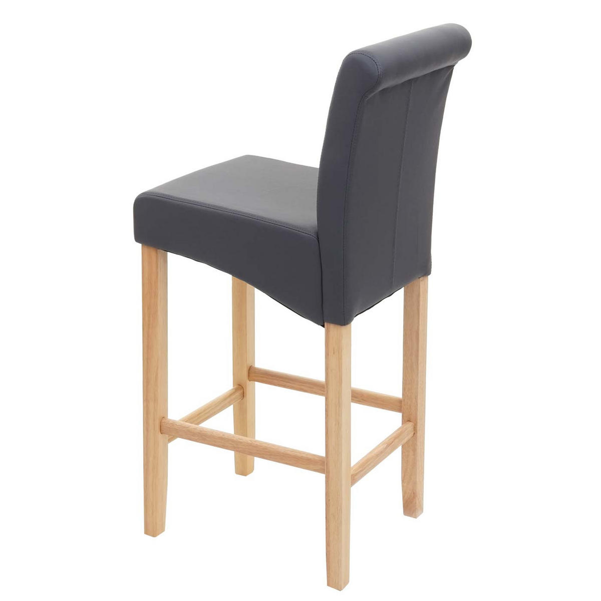BARHOCKER Grau 2er-Set - Grau, Textil (39/105/53cm) - MCW
