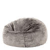 SITZSACK Kingston aus Kunstfell - Grau, Kunststoff (85/50/85cm) - icon