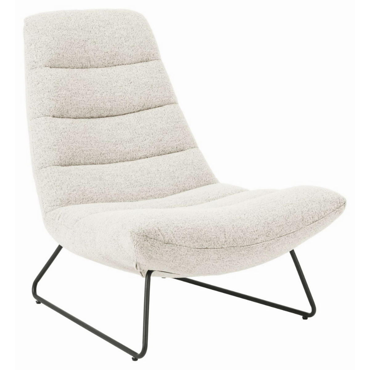 SESSEL Forgents Creme - Creme, Textil/Metall (82.5/97/93cm) - Selsey