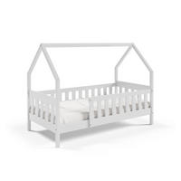 KINDERBETT BELLA 80x160 cm Weiß - Weiß, Holz (80/160cm) - MASSENO