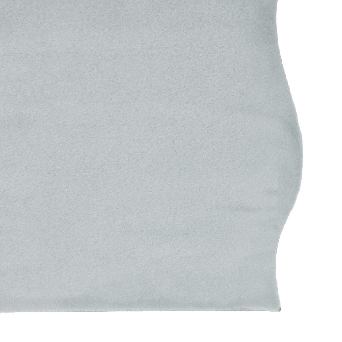 TEPPICH Hellgrau 160/230 cm Dawa - Hellgrau/Grau, Kunststoff (160/230cm) - Beliani