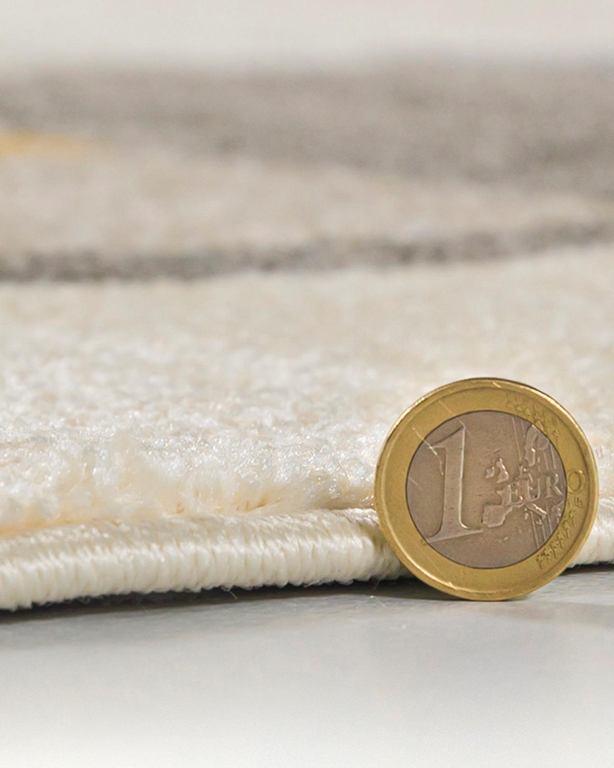 TEPPICH Beige Geometrisch In-Outdoor Pflanzlich Kurzflor Rechteckig 120 x 170 cm - Currygelb/Terracotta, Textil (120/170cm) - Mazovia